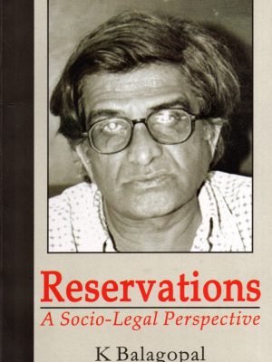Reservations a Socio-legal Perspective